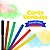Kit 01 Pacote Canetinha Aqua Com 24 Cores Colorir Infantil - Imagem 5