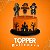 Kit 10 Enfeite Palito Topper Bolo Doce Personagens Halloween - Imagem 2