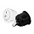 10 Botão Gangorra KCD1-106 Interruptor Variados Preto Branco - Imagem 1