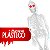 02 Enfeite Esqueleto Decoração Festa Halloween Branco - Imagem 3