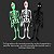 12 Enfeite Esqueleto Decorativo Festa Halloween Sortidos - Imagem 4