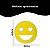 Kit 03 Enfeite Mural Aplique Decoração Painel Eva Emoji 40cm - Imagem 5