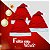 Kit 02 Gorro Gorrinho Papai e Mamãe Noel Natal Fantasia Veludo - Imagem 4