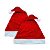 Kit 02 Gorro Gorrinho Papai e Mamãe Noel Natal Fantasia Veludo - Imagem 1