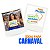 01 Tiara Maria Mucilon Eva + Placa + Saia Folia Carnaval - Imagem 3