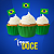 10 Topper Doces Copa Brasil Decoração de Festa Confeitaria - Imagem 2