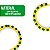 01 Tiara Copa Mundo Brasil Arco Cabelo Acessório Pompom 10mm - Imagem 5