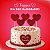 30 Topper Dia Mães/Namorados Coração Decoração Amor Bolo EVA - Imagem 2