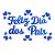 01 Painel Feliz Dia dos Pais Enfeite Decoração Letreiro EVA - Imagem 1