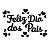 01 Painel Feliz Dia dos Pais Enfeite Decoração Letreiro EVA - Imagem 2