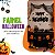01 Painel Happy Halloween Enfeite Decoração Simples Letreiro - Imagem 2