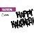 01 Painel Happy Halloween Enfeite Decoração Simples Letreiro - Imagem 4