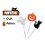 Topper Doce Enfeite Halloween Decoração EVA Temático Palito - Imagem 4