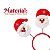 Kit 01/03/06 Tiara Arco Arquinho Papai Noel Acessório Cabeça Natal Decorado Natalino - Imagem 5