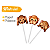 Toppers Emoji Festa Temática Carnaval Decoração - Imagem 5