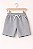 Bermuda no Moletinho Infantil - Cinza Mescla - Imagem 1