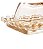 Manteigueira Pearl cristal ÂMBAR 11x7x7 - Imagem 2