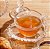 Xícaras p/ Chá c/ Pires de Cristal Coração 170ml - Lyor - Imagem 2