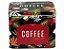 Lata porta Cápsula de metal Coffe Flower preto 15x15x12,5 - Imagem 1
