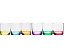 Conj. 6 copos baixo de cristal ecológico Set-Bar Favorit Coloridos 310ml - Bohemia - Imagem 1