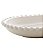 Travessa Oval de Porcelana Beads Branco 25x13x3cm - Bon Gourmet - Imagem 2