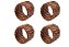 Argola Circular 4 pcs Rattan Casual - Copa e Cia - Imagem 2