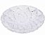 Prato de Cristal Deli Diamond 18,5x2,5cm- Lyor - Imagem 1