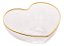 Bowl Vidro c/ Borda Dourada Heart 12x11x5 - Bon Gourmet - Imagem 1