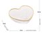 Bowl Vidro c/ Borda Dourada Heart 15x14x6cm- Bon Gourmet - Imagem 2