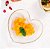 Bowl Vidro c/ Borda Dourada Heart 15x14x6cm- Bon Gourmet - Imagem 3