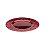 Sousplat de Plástico Garden Vermelho - Lyor - Imagem 2