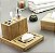 Kit p/ Banheiro 4 Pcs Ecokitchen em Bambu - Imagem 2