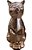 Estatueta Gato Cerâmica Rose - Imagem 1