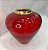 Vaso Pequeno em Vidro Vermelho Com Dourado - D&A - Imagem 1