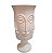 Vaso Floreira Cerâmica Face Branco - Mazzotti - Imagem 1