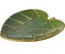 Prato Decorativo de Cerâmica Costela de Adão Leaf Verde 22x22x3,5 cm - Lyor - Imagem 2