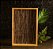 Bandeja de Madeira Pinus C/ Estampa Bambu 45x30x5cm - Woodart - Imagem 1