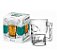Caneca Chopp Caveira - 380ml - Imagem 1