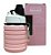 Garrafa Retrátil Rosa - Capacidade Total 500ml - Imagem 1