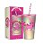 Copo Com Canudo Unicorn Club - 550ml - Imagem 1