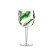 Cj 6 Taças Acrílico Leaf Verd 495ml - Bon Gourmet - Imagem 1