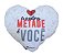 Almofada Coração Metade de Mim é Amor - Imagem 2
