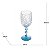Cj 6 Taças Acrílico Coral Azul 450ml - Bon Gourmet - Imagem 4
