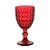 Cj 6 Taças Vidro p/ Água Roman Vermelho 345ml - Bon Gourmet - Imagem 4