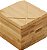 Saleiro Quadrado Bambu C/ Tampa 9x9x7cm - Imagem 2