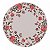 Prato Sobremesa Porcelana Pink Garden 19cm - Lyor - Imagem 1