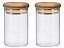 Pote Mantimento 110ml Vidro c/ Tampa Bambu - Imagem 1