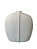 Vaso Decorativo Ceramica Branco - Imagem 1