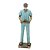 Escultura  Profissões Enfermerio De Resina  8X7X25CM - Mabruk - Imagem 1
