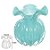 Vaso Decorativo Vidro Murano Azul Solido Claro 13cm - Imagem 2
